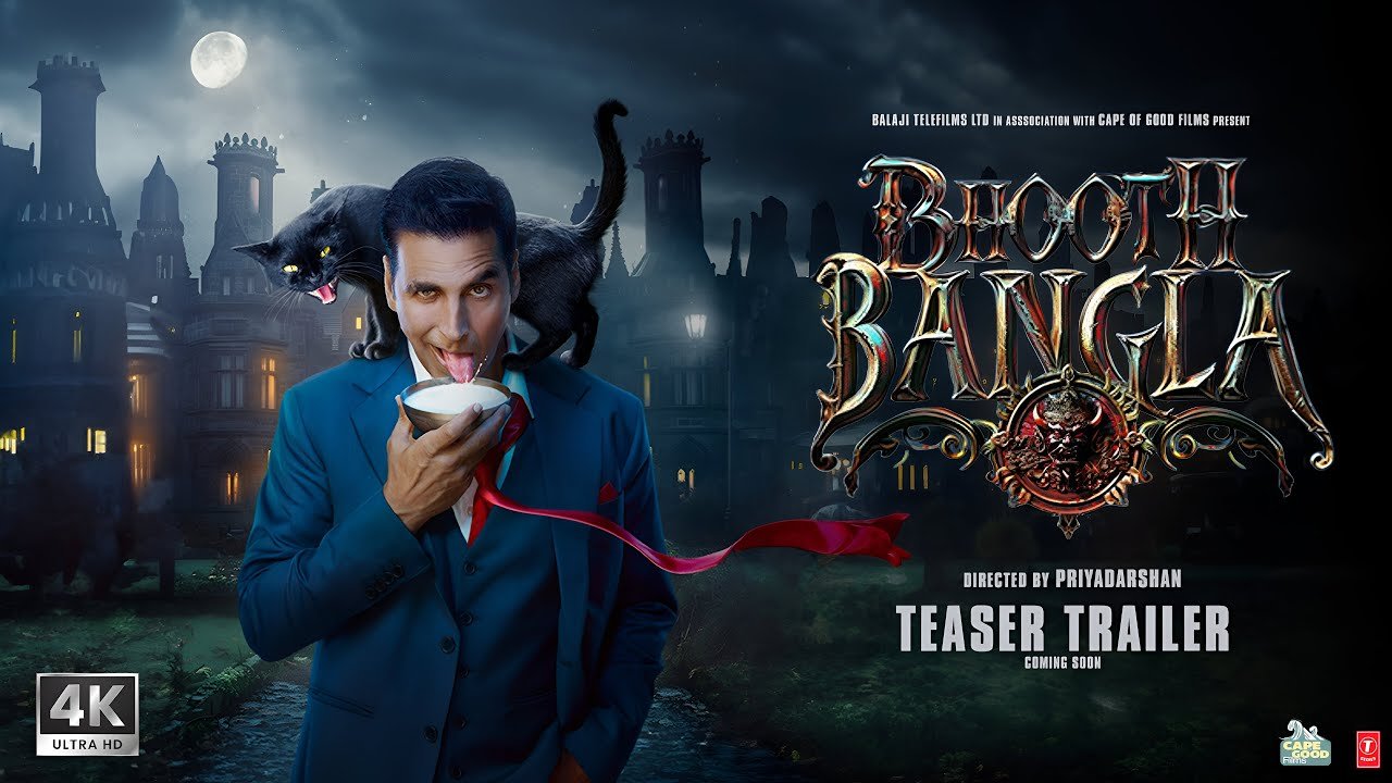 “Akshay Kumar Completes Shooting for ‘Bhoot Bangla’; Behind-the-Scenes Moments Unveiled”